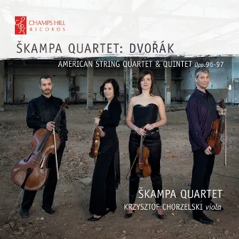 Dvořák: American String Quartet & Quintet, Op. 96-97 by Škampa Quartet