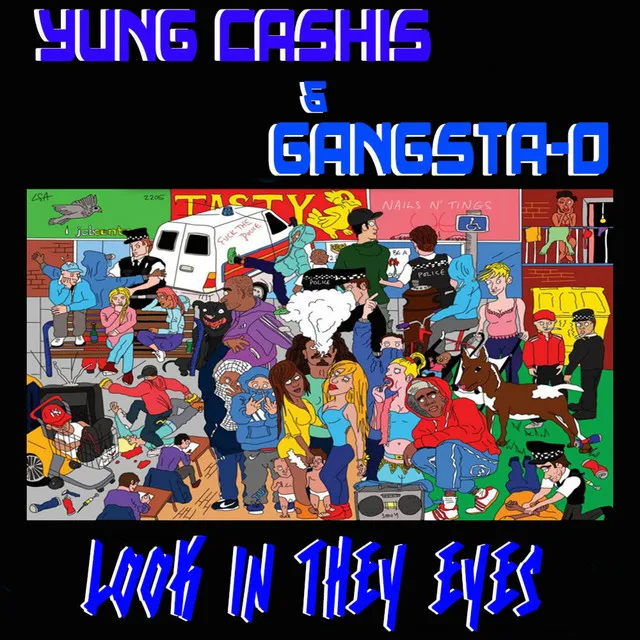 Yung Cashis And Gangsta-O Look In They Eyes