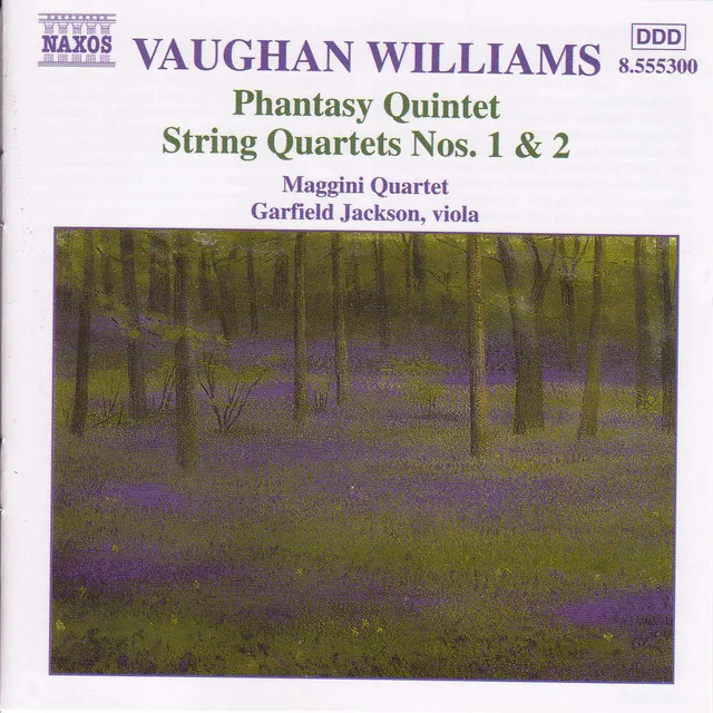 VAUGHAN WILLIAMS: Phantasy Quintet / String Quartets Nos. 1-2