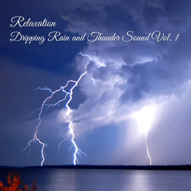 Relaxation: Dripping Rain and Thunder Sound Vol. 1