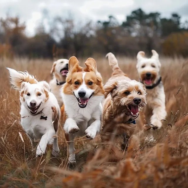 Cantos De Persecución De Cachorros