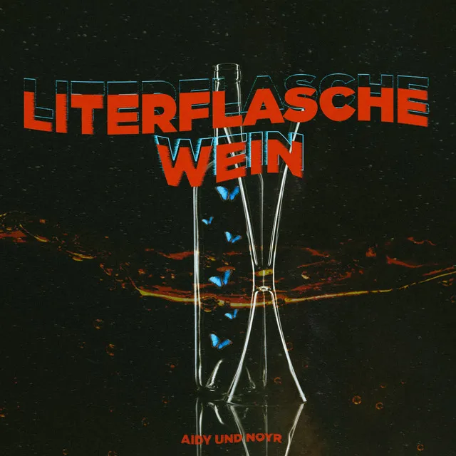 Literflasche Wein