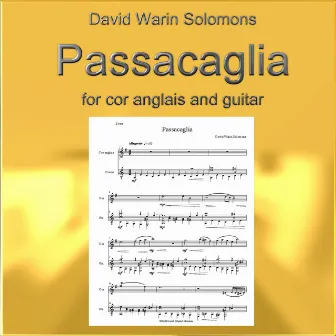 David Warin Solomons - Passacaglia for cor anglais and guitar (Original) by David Warin Solomons