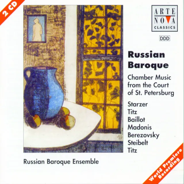 Quartet in G major (dedicated to Tsar Alexander I): Adagio. Allegro