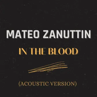 In the Blood (Acoustic Version) by Mateo Zanuttin