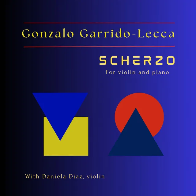 Scherzo, for violin and piano