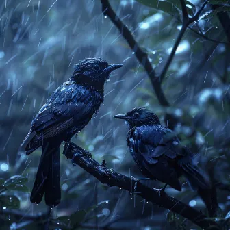 Peaceful Relaxation with Binaural Birds Rain and Nature by Rain Sizzlers