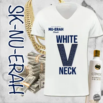 White V Neck by Sk-Nu-Erah