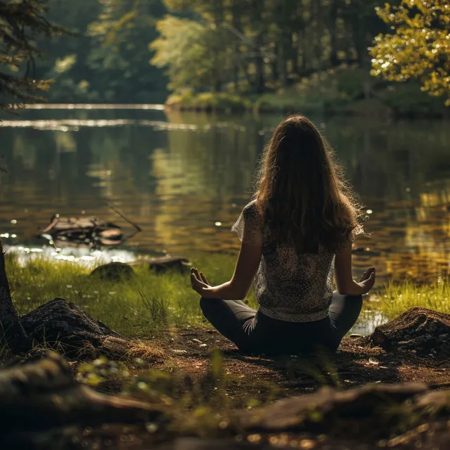 Eco Relajante En El Paisaje De La Calma