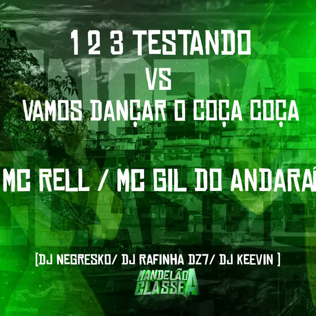 1 2 3 Testando Vs Vamos Dançar o Coça Coça