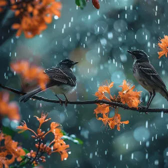 Tranquil Rain for Sleep: Binaural Nature and Birds by Happy Instrumental Music