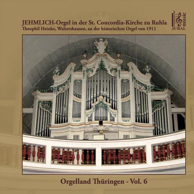 Jehmlich-Orgel in der St.-Concordia-Kirche zu Ruhla