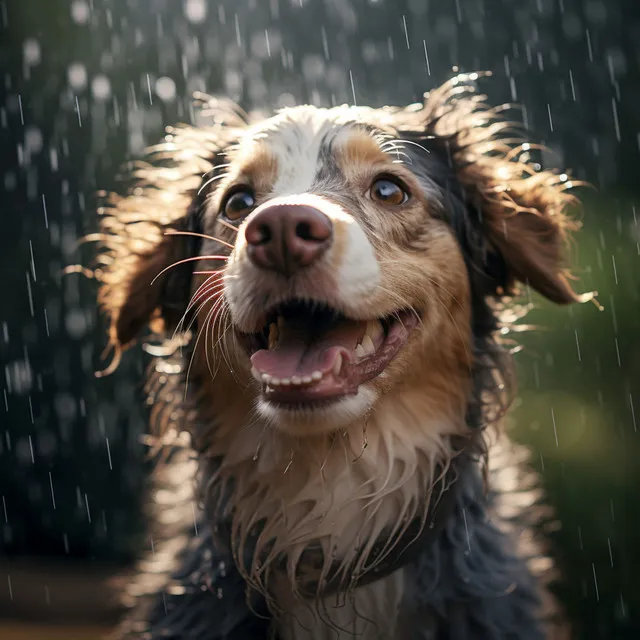 Lluvia Suave Para Las Patas Juguetonas