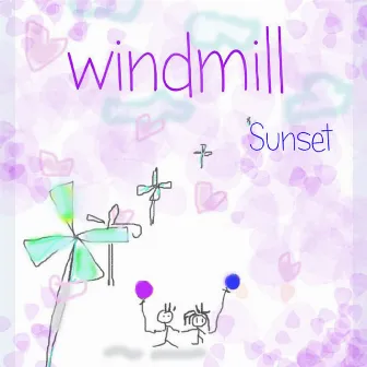 Windmill-Sunset by Helen Park