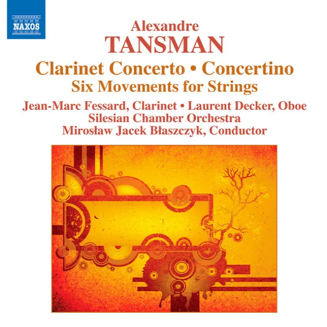 Tansman: Clarinet Concerto - Concertino