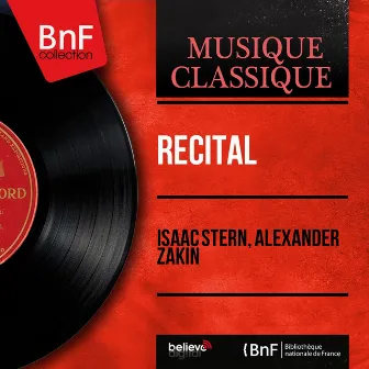 Récital (Mono Version) by Alexander Zakin