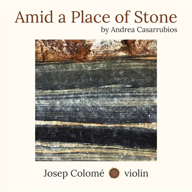 Amid a place of stone for solo violin