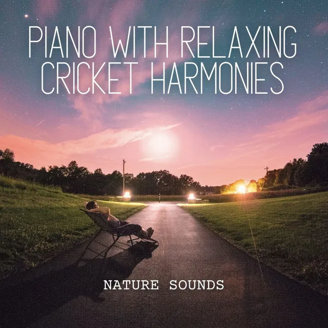 Nature Sounds: Piano with Relaxing Cricket Harmonies