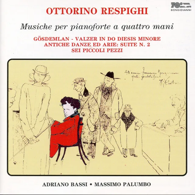 Respighi: Musiche per pianoforte a quattro mani