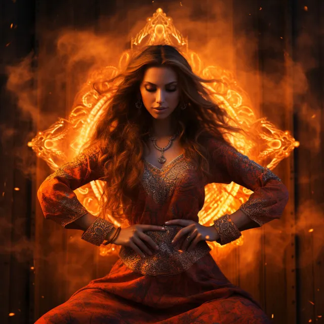 Fire's Inner Joy: Aria of Blazing Harmony