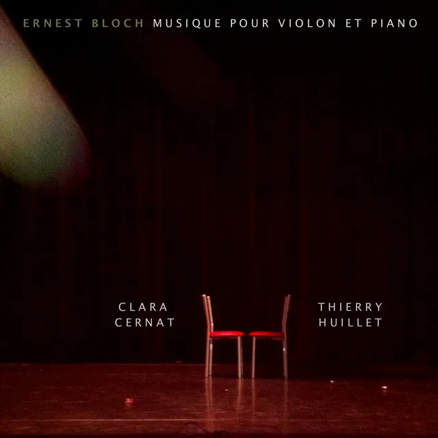 Ernest Bloch: Musique pour violon et piano