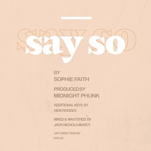 Say So - Radio Edit