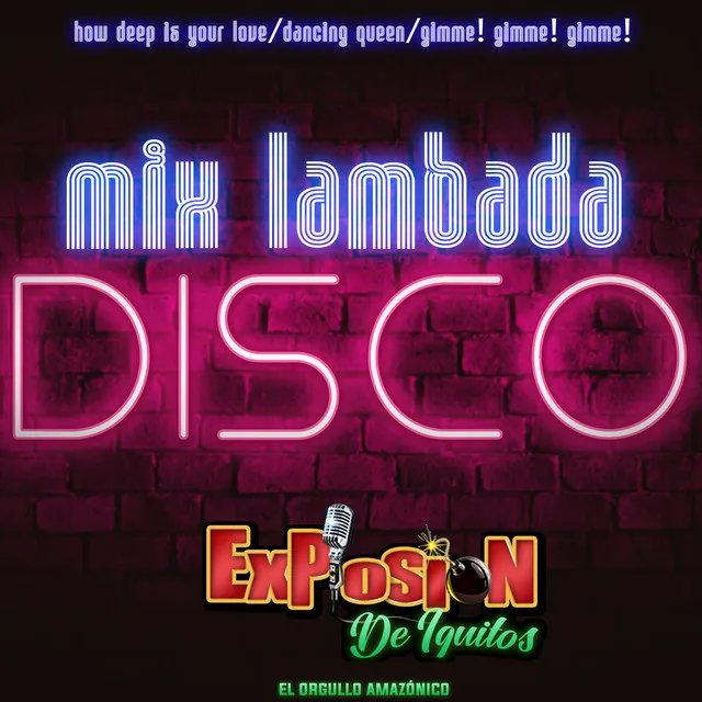 Mix Lambada Disco: How Deep Is Your Love / Dancing Queen / Gimme! Gimme! Gimme!