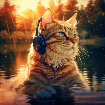 Water's Purring Waves: Meows and Melodies by the Spring by Waters Of Deluge