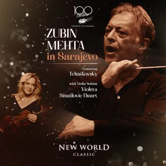 Zubin Mehta in Sarajevo by Violeta Smailović-Huart