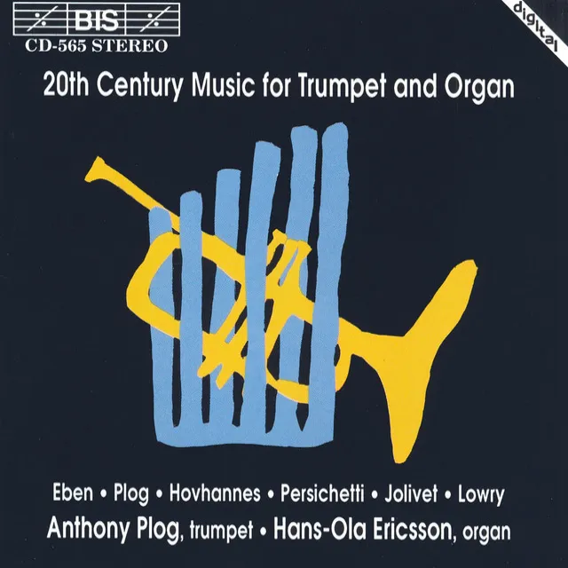 Eben / Plog / Hovhannes: Music for Trumpet and Organ