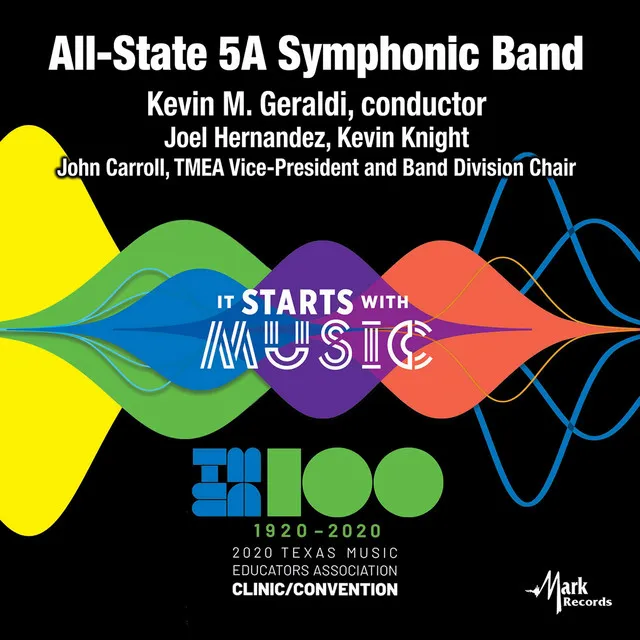 2020 Texas Music Educator's Association (TMEA): All-State 5A Symphonic Band [Live]