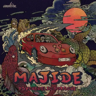 Psychedelic Porsche by Majide