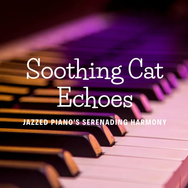 Soothing Cat Echoes: Jazzed Piano's Serenading Harmony