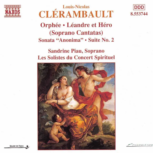 Clerambault: Orphee / Leandre Et Hero / Sonata Anonima