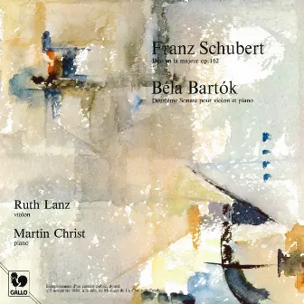 Schubert: Duo Sonata in A Major, Op. 162 - Bartók: Violin Sonata No. 2 (Live) by Martin Christ