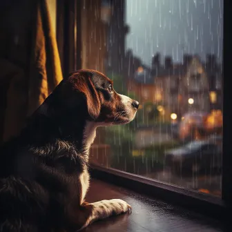 Lluvia Binaural Calmante Para Perros Ansiosos by Tonos de frecuencias de solfeo