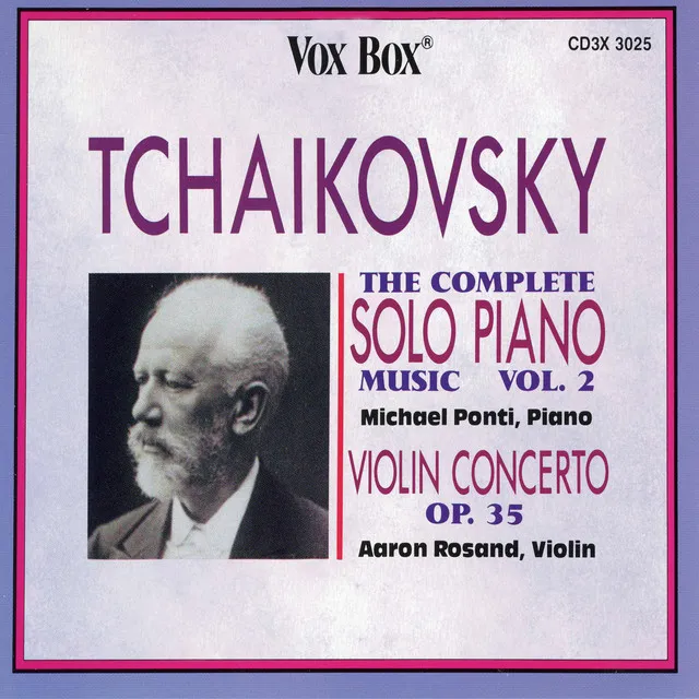 Violin Concerto in D Major, Op. 35, TH 59: II. Canzonetta. Andante