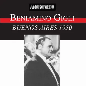 Beniamino Gigli (Buenos Aires 1950) by Nino Antonellini