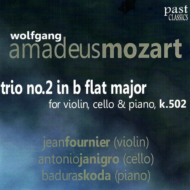 Trio No. 2 in B Flat Major for Violin, Cello & Piano, K. 502: I. Allegro