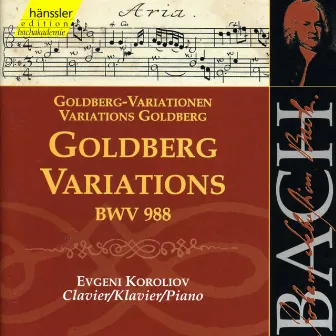 Bach, J.S.: Goldberg Variations, Bwv 988 by Evgeni Koroliov