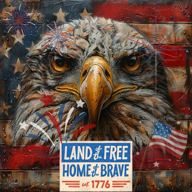 Happy Fourth of July in the Home of the Free and Land of The Brave