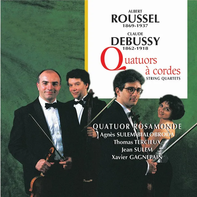 Quatuor en sol mineur, Op. 10: Assez vif et bien ryhtmé