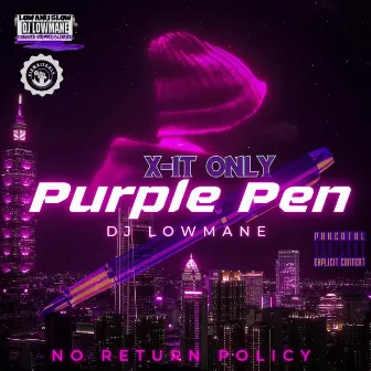 Purple Pen by X-It Only