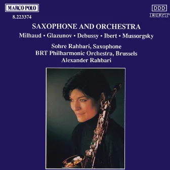 Milhaud: Scaramouche / Glazunov: Saxophone Concerto / Ibert: Concertino Da Camera by Sohre Rahbari