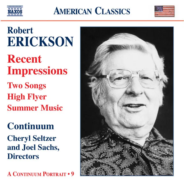 Erickson: Orchestral, Chamber and Vocal Music