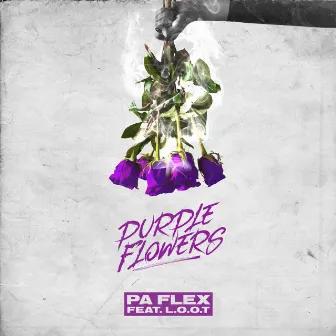 Purple Flowers by PA Flex