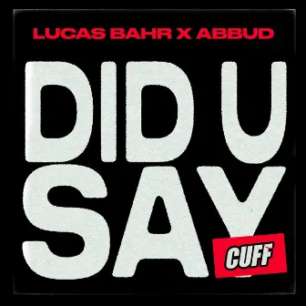 Did U Say by Lucas Bahr