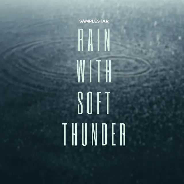 Rain with Soft Thunder