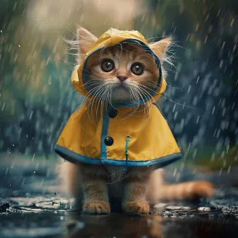 Suaves Bigotes En La Lluvia: Sonidos Relajantes Para Gatos by Música de jazz para gatos