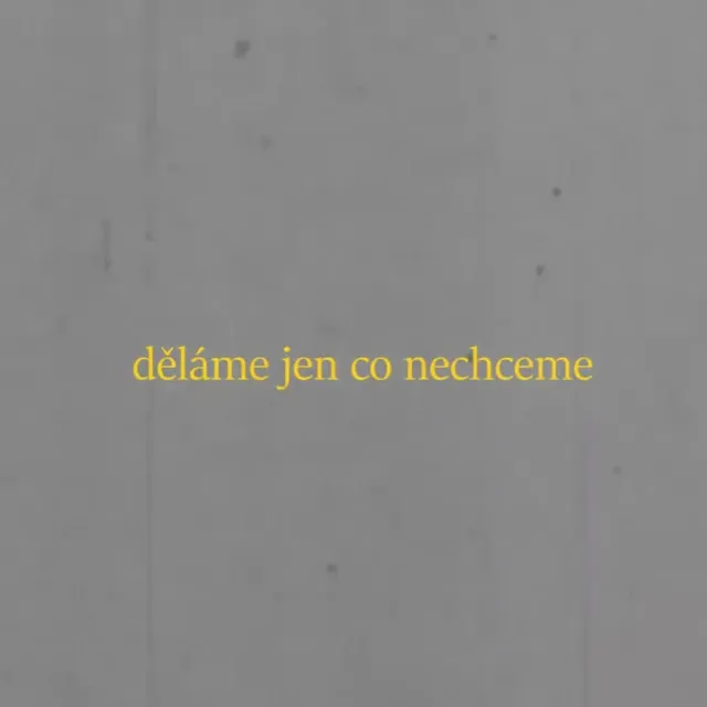 děláme jen co nechceme